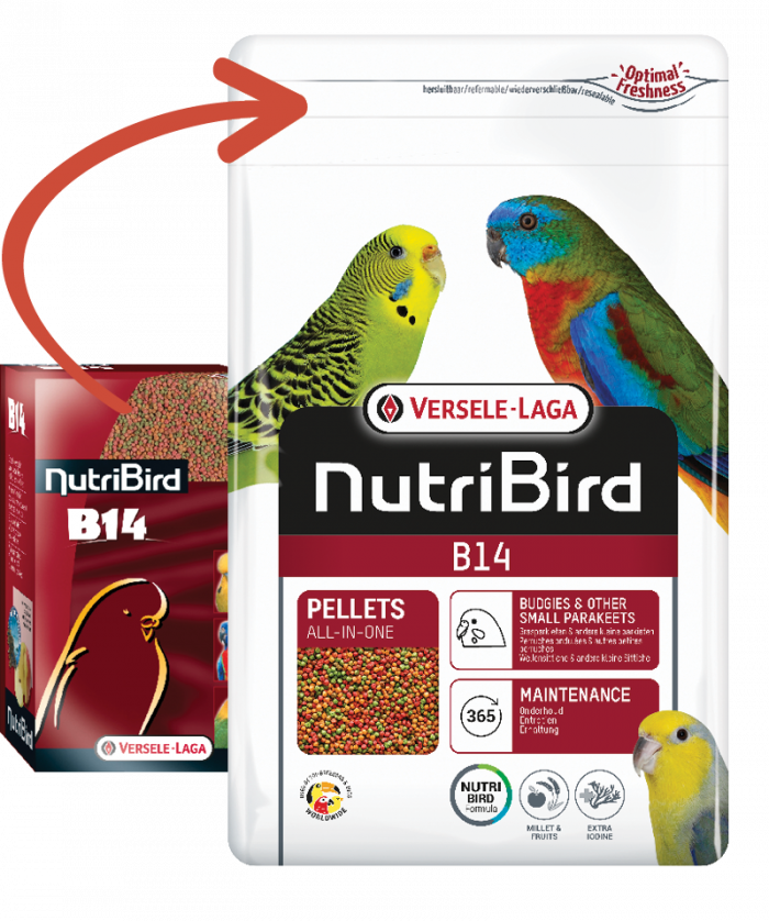 NutriBird B14 pellets