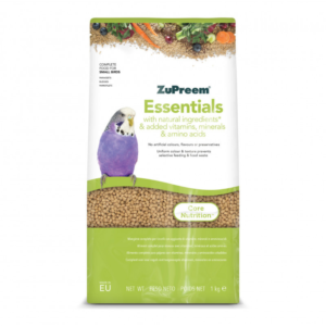 ZuPreem Essentials S – Pienso completo para pájaros pequeños (1 kg)