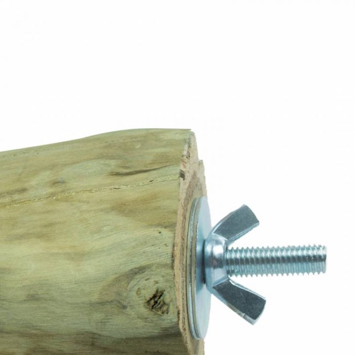 Percha de madera de pimienta loropets