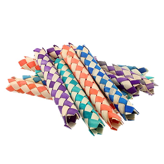 Stick de Rafia para loros