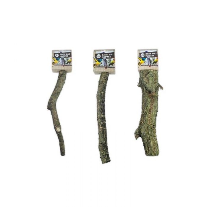 Conjunto de perchas de alcornoque para loros