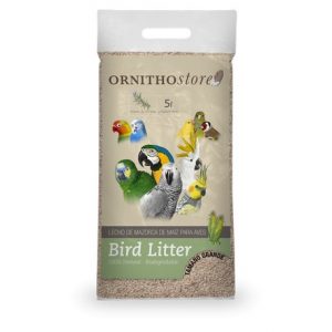 Lecho higiénico para todo tipo de pájaros