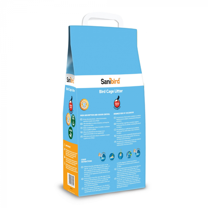 Sanibird arena absorbente 5 L. - Imagen 3