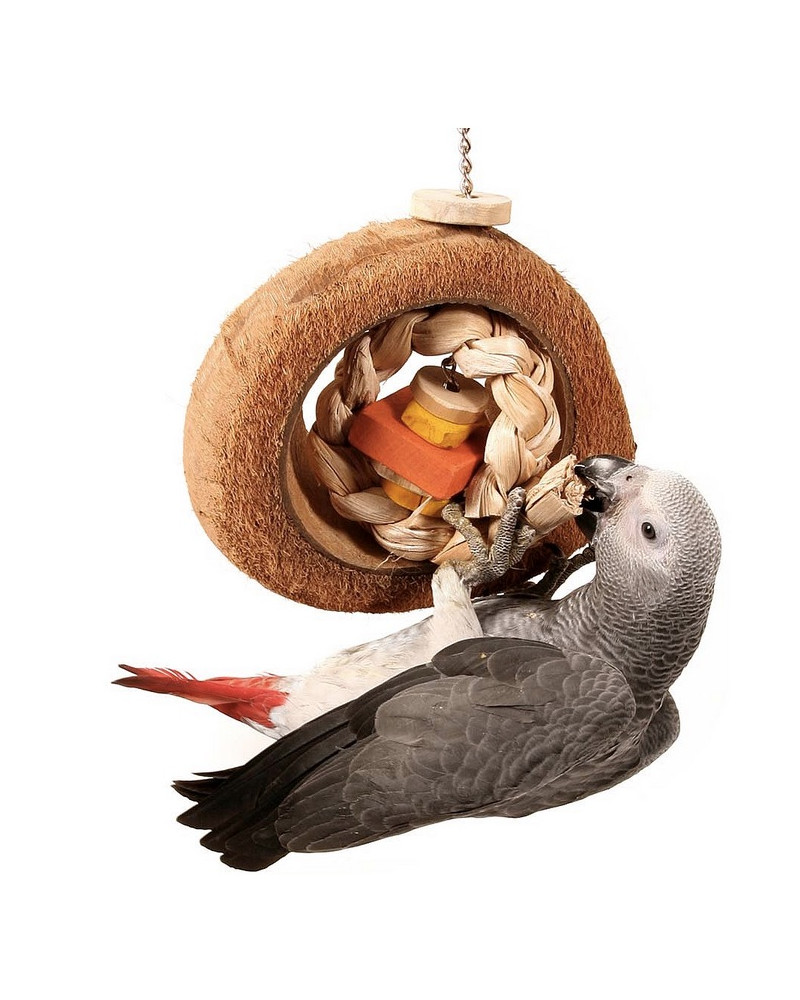 Juguete para triturar para loros