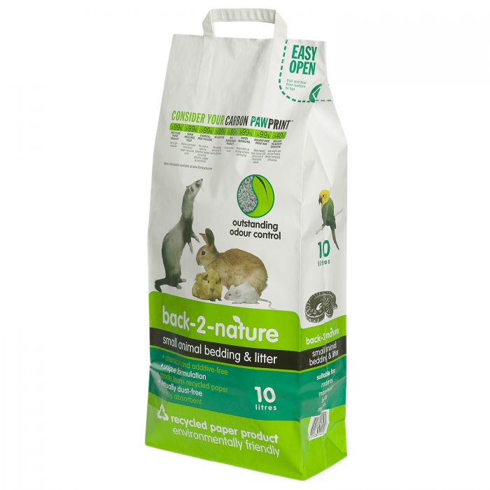 Bolsa de lecho higiénico para loros
