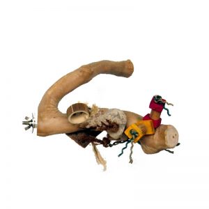 Percha natural para loros