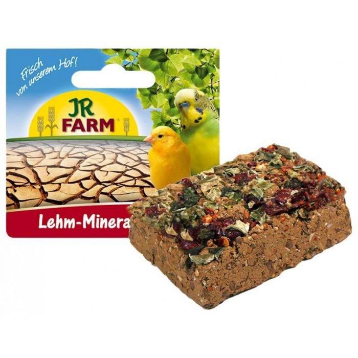 Bloque de arcilla mineral para loros