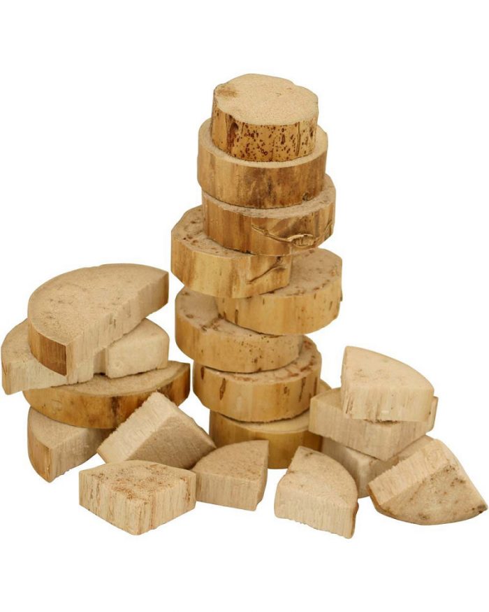 Chips de yuca para loros