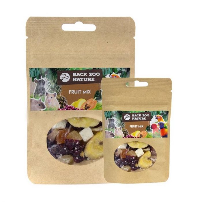 Frutas deshidratadas para aves