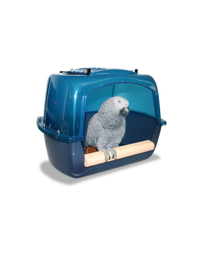 Bañera resistente para loros