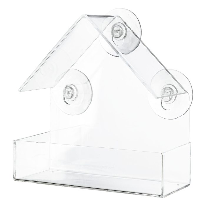 Comedero pájaros para ventana