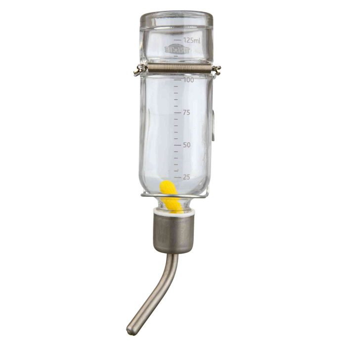 Bebedero cristal para loros