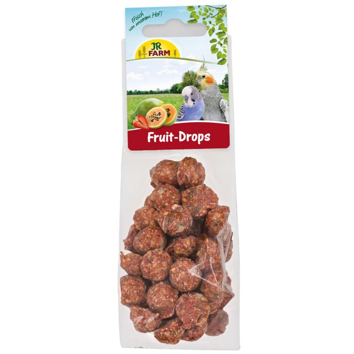 Bolsa de bolitas de frutas para loros
