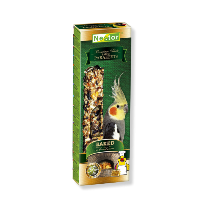 Barritas naturales para aves y loros medianos