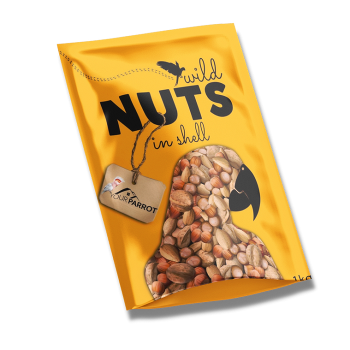 Mezcla de nueces silvestres para loros