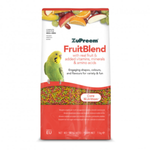 ZuPreem FruitBlend S – Pienso completo para aves pequeñas (1 kg)