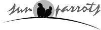 logo sun parrots gris